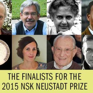 Finalists for the 2015 NSK Neustadt Prize