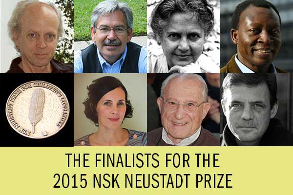 Finalists for the 2015 NSK Neustadt Prize