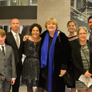 Dubravka Ugrešić with the Neustadt family.