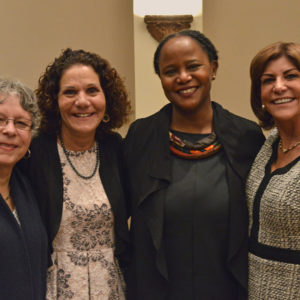 Nancy Barcelo, Kathy Neustadt, Edwidge Danticat, and Susan Neustadt Schwartz