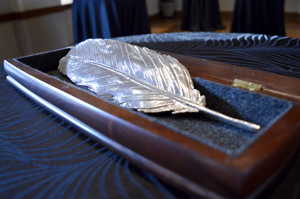 The Neustadt Prize Feather