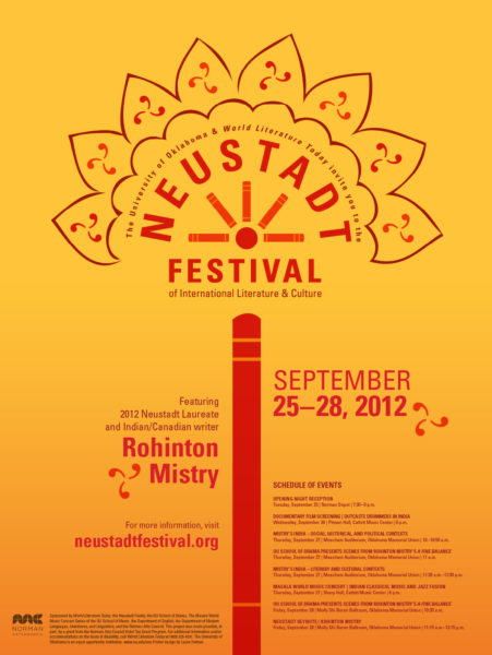 Neustadt Festival 2012 Poster. Design by Laura Fortner.