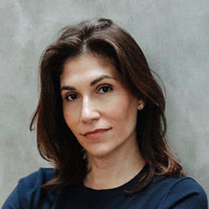 A photograph of Alexandra Lytton Regalado