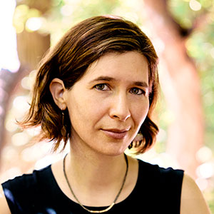 A photograph of Idra Novey