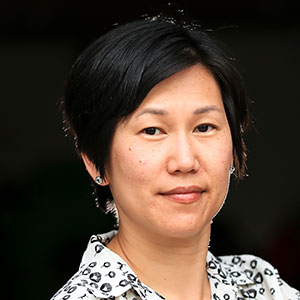 A photograph of Jennifer Kwon Dobbs