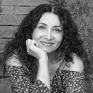 A photograph of Sholeh Wolpe