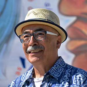A photograph of Juan Felipe Herrera